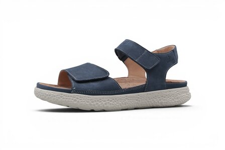 Hartjes Groove sandaal natural blauw
