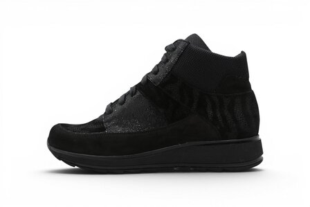 Durea Eva Sneaker Mid Zwart 