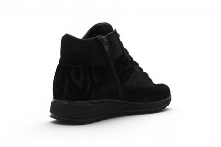 Durea Eva Sneaker Mid Zwart 