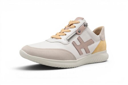Hartjes Breeze Veter En Rits Laag Beige