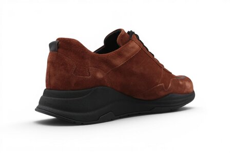 Durea Stripe Laag Bruin suede