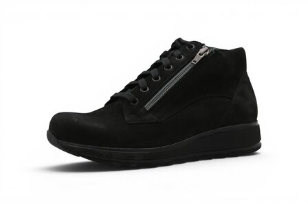Durea Sophie Sneaker Mid Nubuck Zwart