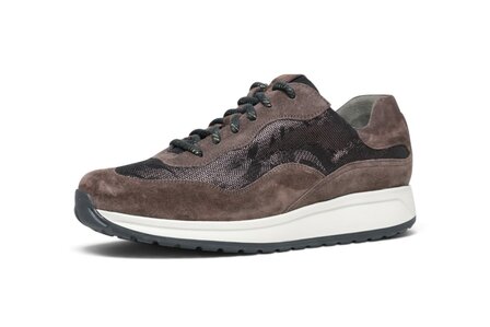 Durea Noor Sneaker Caffe/Bordo