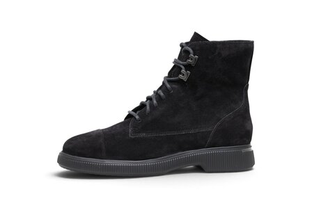 Durea Boot Zwart Kalfsuede