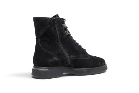 Durea Boot Zwart Kalfsuede