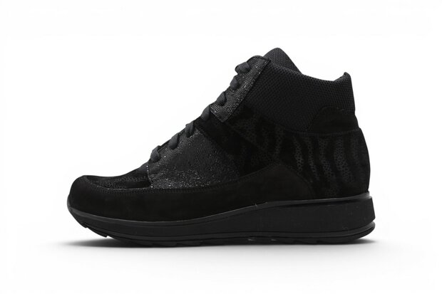 Durea Eva Sneaker Mid Zwart 