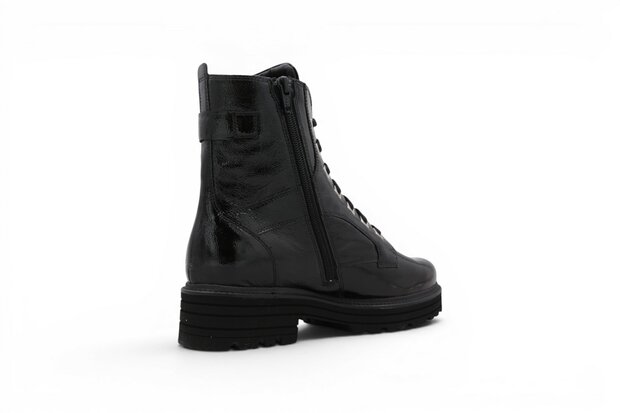 Durea Stoere boot Zwartlak 