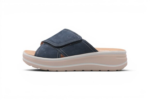 Hartjes Woogie Slipper blauw 48.00