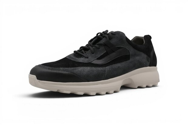 Gijs Schoenen Sneaker 2.0 Zwart/Asphalt 
