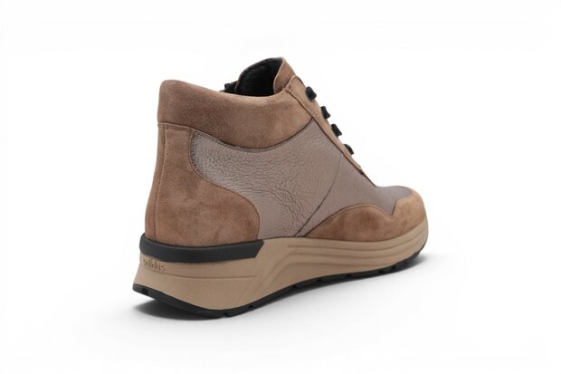 Solidus Karma mid met rits Taupe