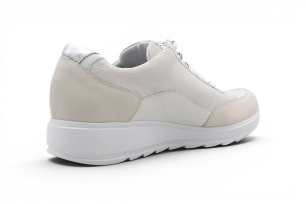 Durea Sophie zool sneaker ivoor/wit