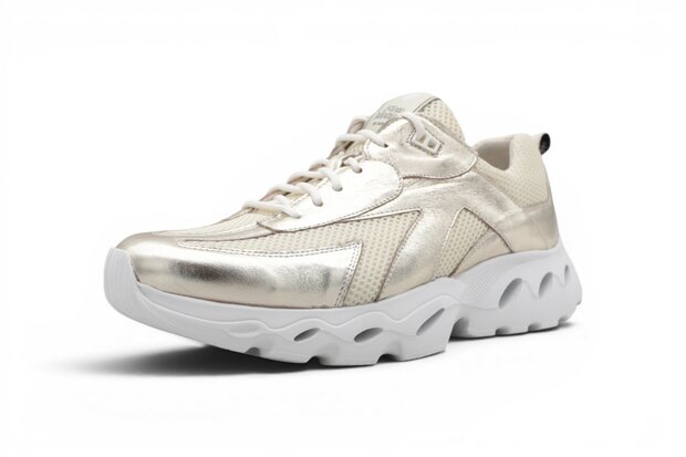 Durea limited edition sneaker platino/ivoor