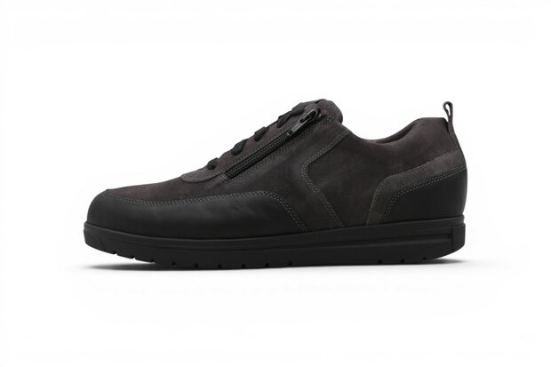 Gijs Schoenen Gijs Go Sneaker Zwart/D.Taupe