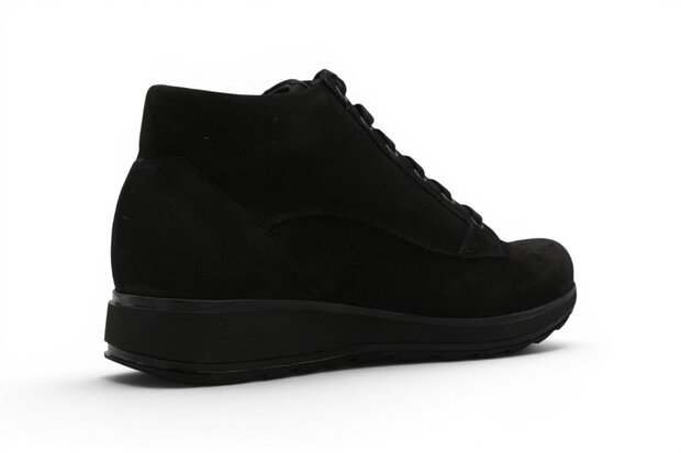 Durea Sophie Sneaker Mid Nubuck Zwart