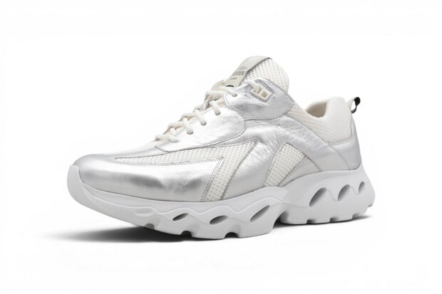 Durea limited edition sneaker zilver/wit/mat