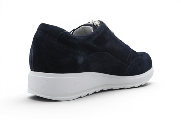 Durea Sophie zool sneaker marine kalfsuede
