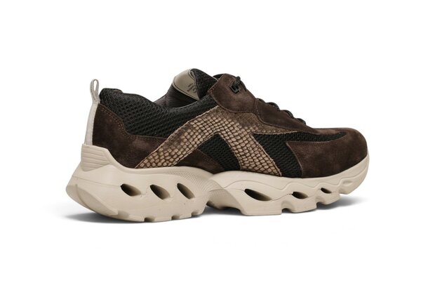 Durea Flow Motion Sneaker Caffe/Zwart