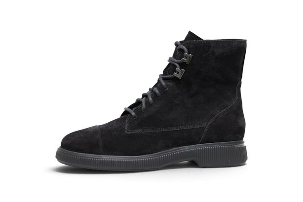 Durea Boot Zwart Kalfsuede