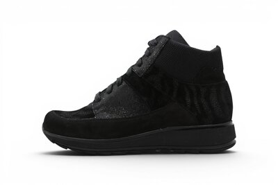 Durea Eva Sneaker Mid Zwart 