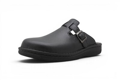 Berkemann Max + muil leder zwart K