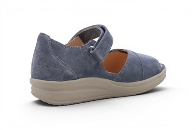 Hartjes Dia van Upper sandaal blauw