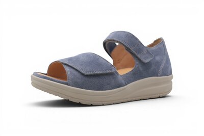 Hartjes Dia van Upper sandaal blauw