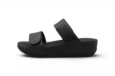 FitFlop Lulu Adjustable Leather Slides