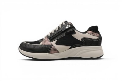 Durea Fleur Sneaker Zwart/Beige