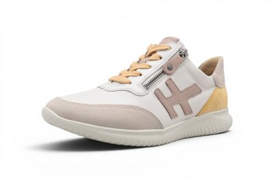 Hartjes Breeze Veter En Rits Laag Beige