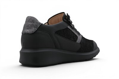 Finn Comfort Arinaga Schwarz/Platin