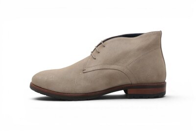 Skoone Geklede Suede OSB Acamurcado Pedra Lichtbruin