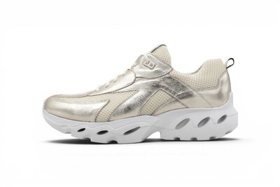 Durea limited edition sneaker platino/ivoor
