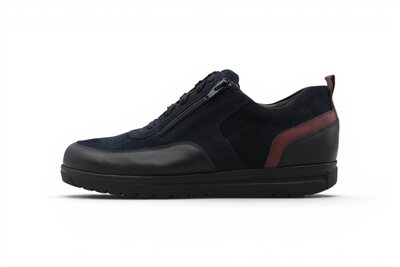 Gijs Schoenen Gijs Go Sneaker Blauw/Blauw K+