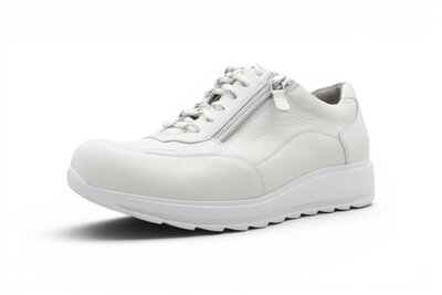 Durea Sophie zool sneaker wit sportkalf