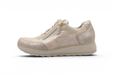 Durea Sophie sneaker taupe/platin