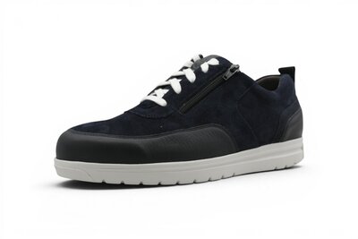 Gijs Schoenen Gijs Go Sneaker Blauw/Wit K+