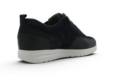 Gijs Schoenen Gijs Go Sneaker Blauw/Wit K+