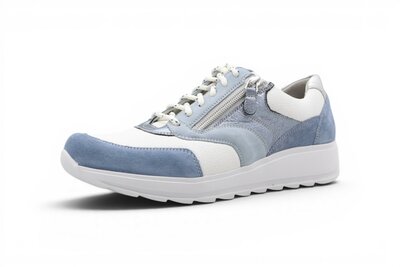 Durea Sophie zool sneaker savoia/wit