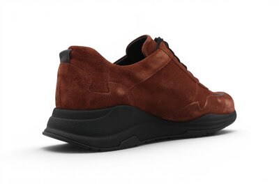 Durea Stripe Laag Bruin suede