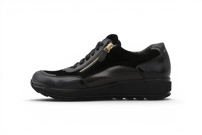 Durea Eva Sneaker Zwart/Antracite