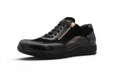 Durea Eva Sneaker Zwart/Antracite