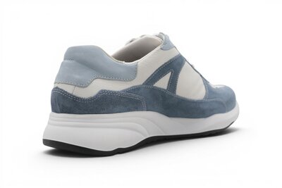 Durea Fleur Sneaker denim/wit