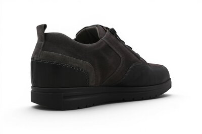 Gijs Schoenen Gijs Go Sneaker Zwart/D.Taupe