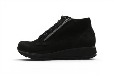 Durea Sophie Sneaker Mid Nubuck Zwart