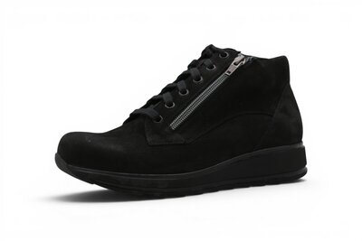 Durea Sophie Sneaker Mid Nubuck Zwart