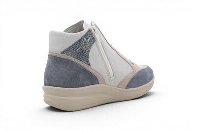 Hartjes DIA: Van Upper Van Leest hoog Jeans-Icegrau 