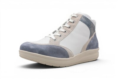 Hartjes DIA: Van Upper Van Leest hoog Jeans-Icegrau 