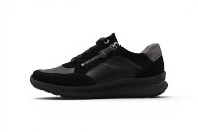 Hartjes Rap Shoe Schwarz-Schwarz/Velour