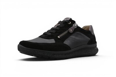 Hartjes Rap Shoe Schwarz-Schwarz/Velour