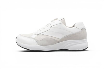 Durea Fleur Sneaker Wit/Mat Zilver